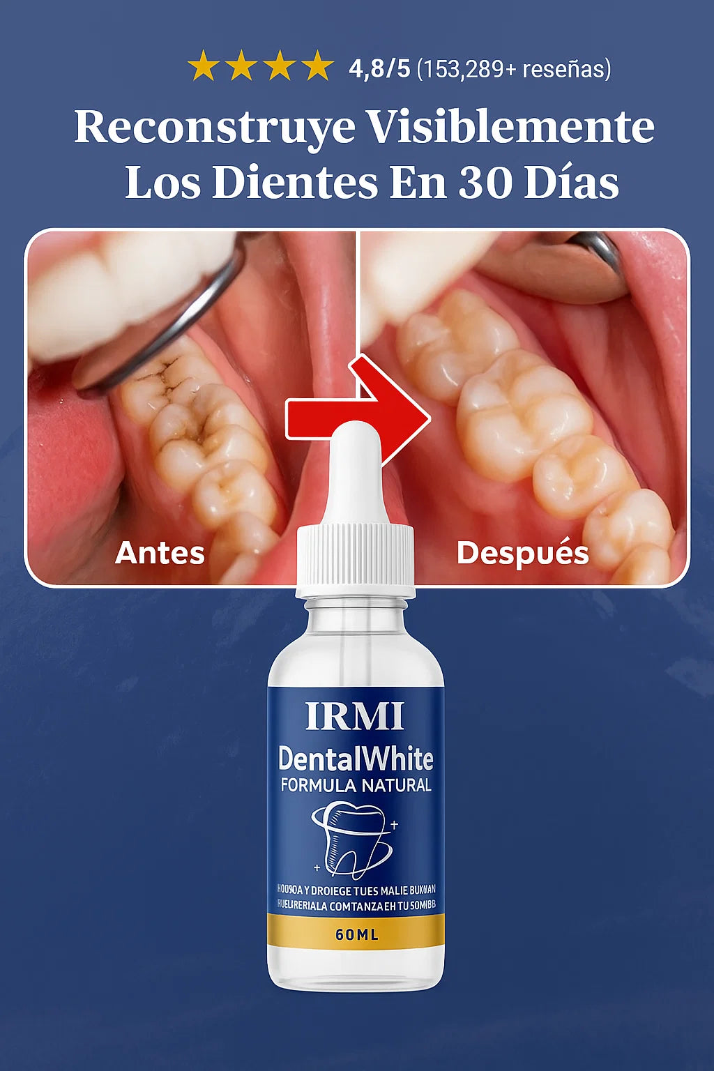 DentalWhite | Formula natural que regenera tu esmalte