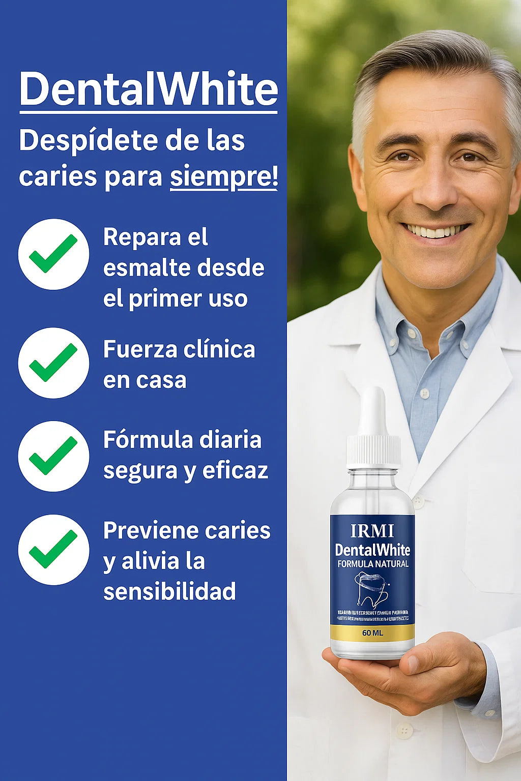 DentalWhite | Formula natural que regenera tu esmalte