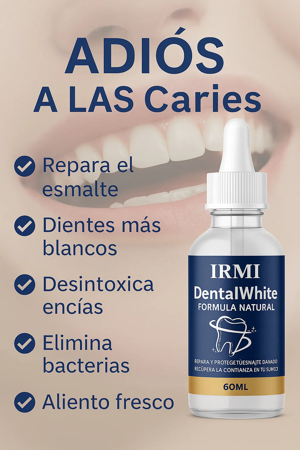 DentalWhite | Formula natural que regenera tu esmalte